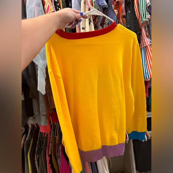 Queen of Sparkles Happy sweater! Never worn!!! - Picture 3 of 3